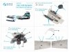 Quinta Studio QD48150 F-104S 3D-Printed & coloured Interior on decal paper (Hasegawa) 1/48